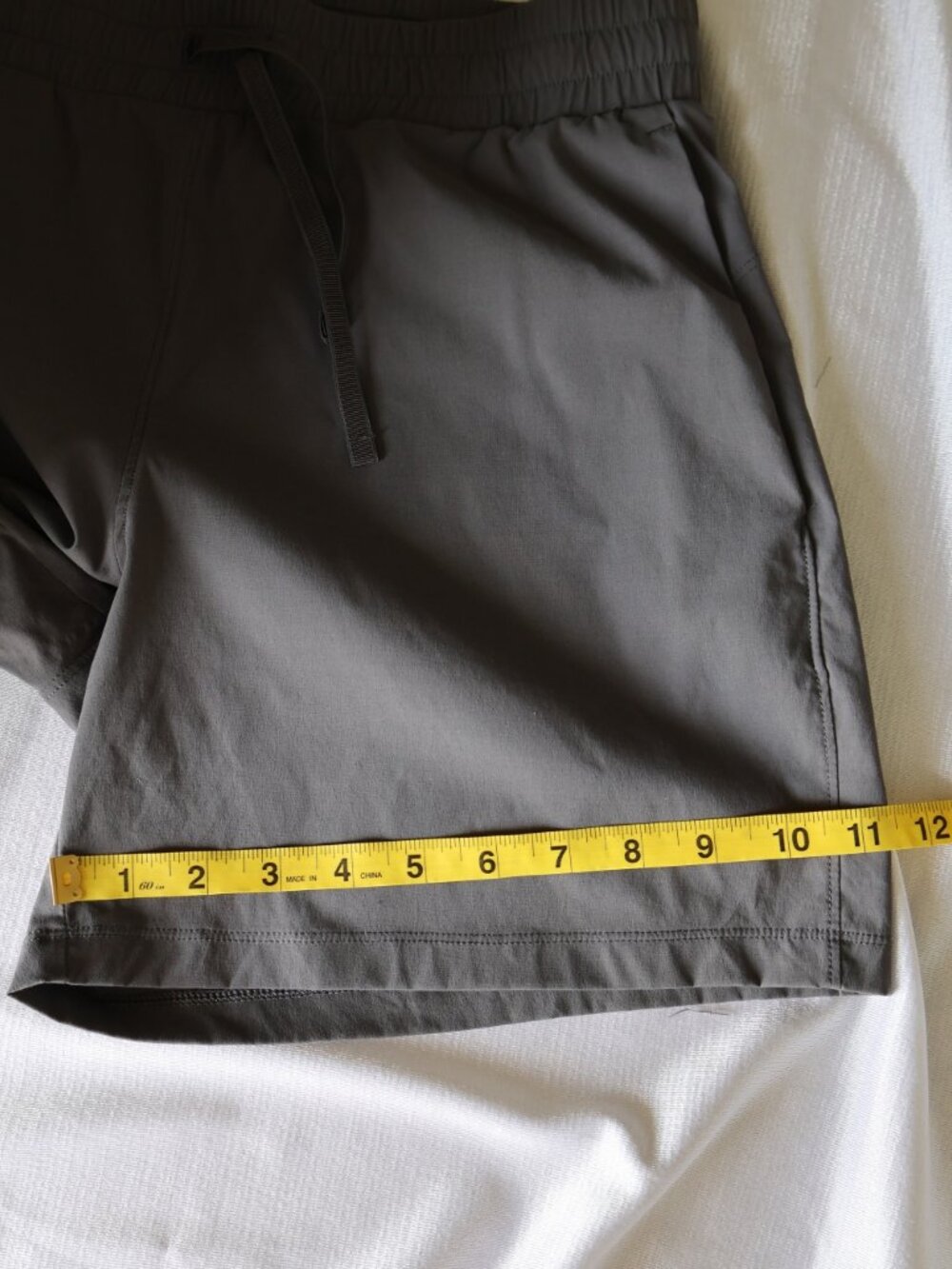 Tuff Athletic Shorts - Size L - Grey - Picture 9 of 11